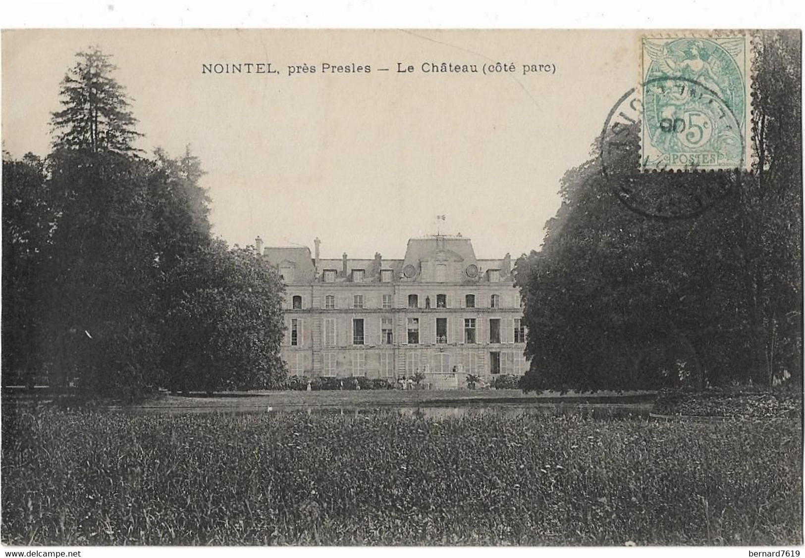 95  Nointel  -    Pres Presles - Le Chateau Cote Parc - Nointel