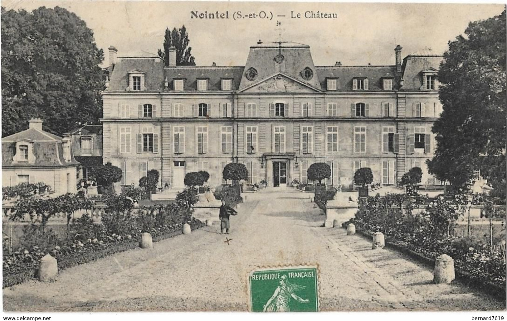 95  Nointel  -    Pres Presles -     Le Chateau - Nointel