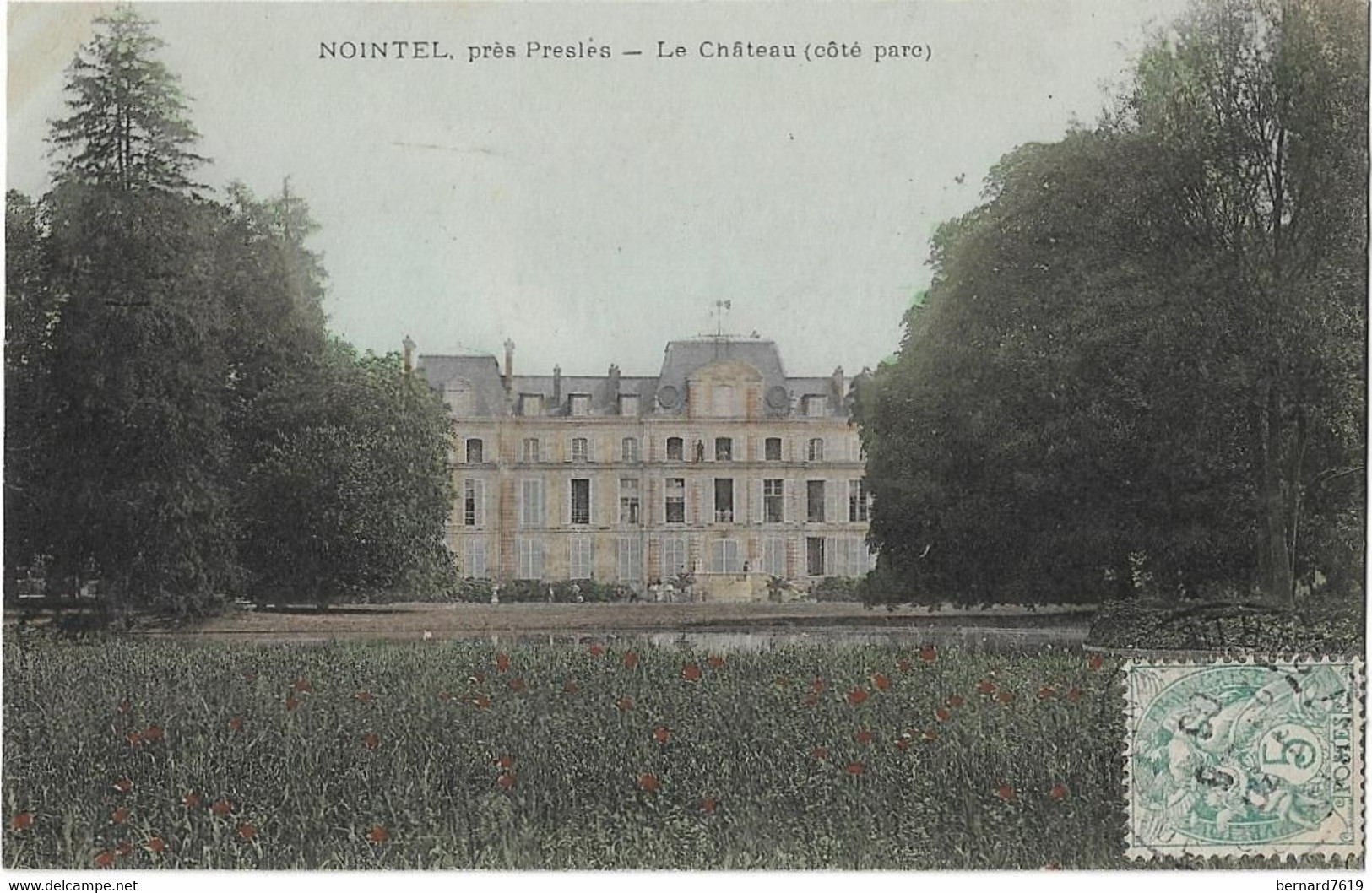 95  Nointel  -    Pres Presles -     Le Chateau  Cte Parc - Nointel