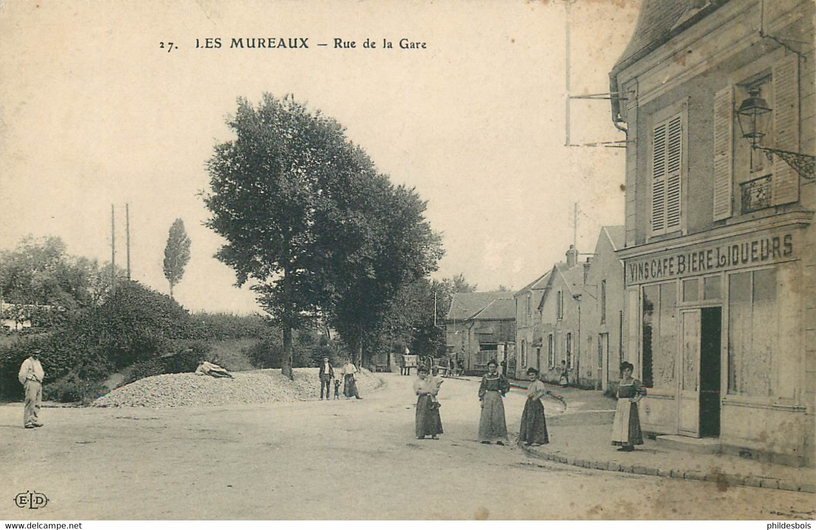 YVELINES  LES MUREAUX  Rue De La Gare - Les Mureaux