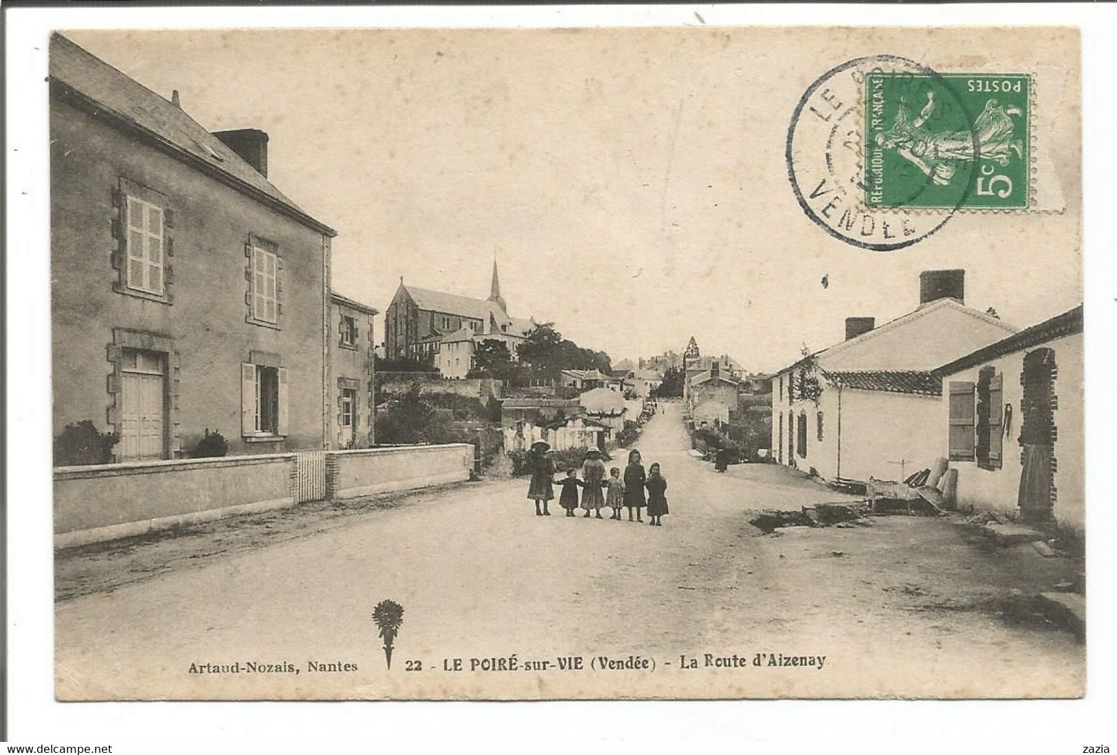 85.177/ LE POIRE SUR VIE - La Route D'AIZENAY - Poiré-sur-Vie