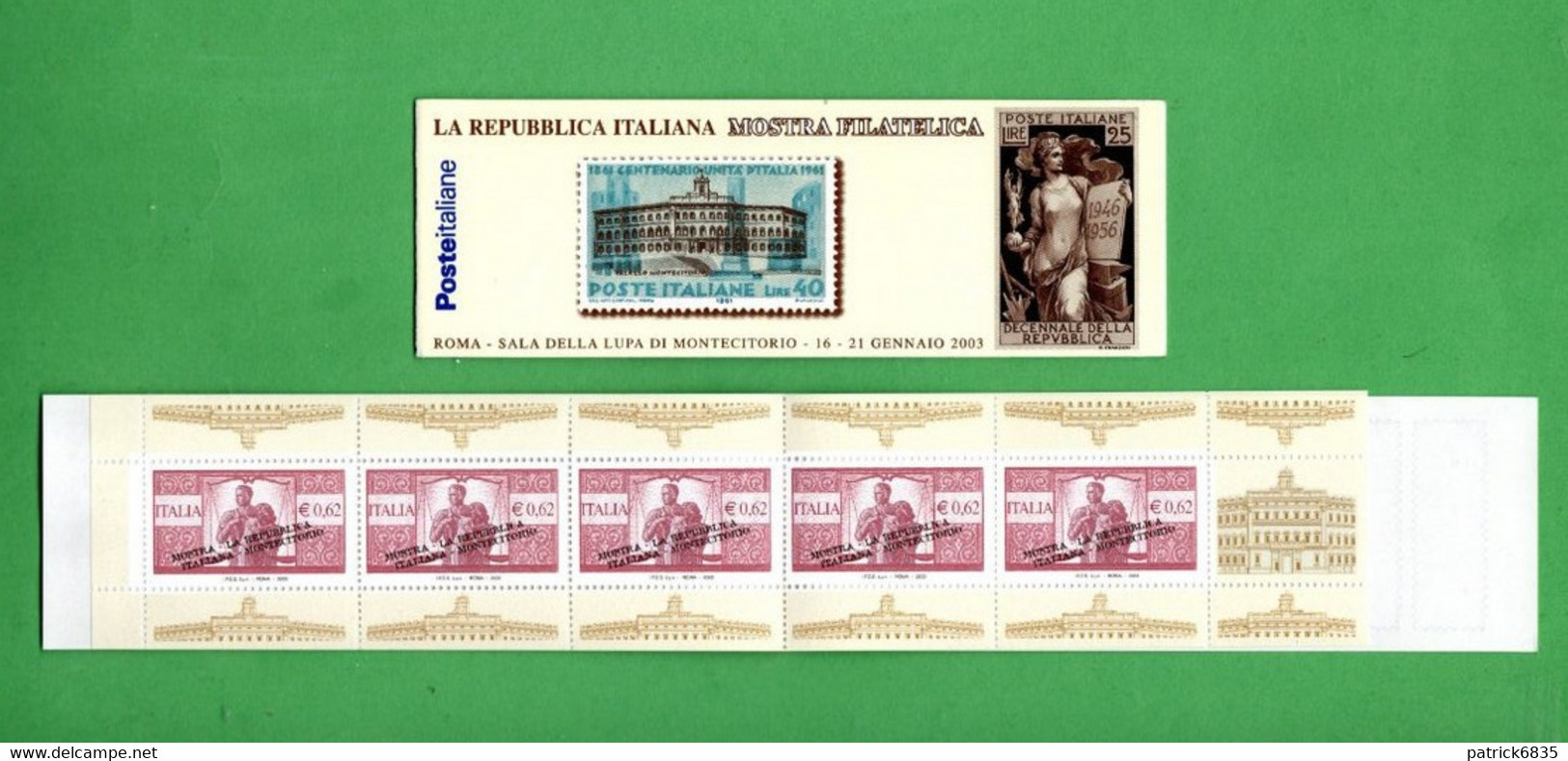 Italia ** - Anno 2003 - Montecitorio. L.23 -  MNH **. - Postzegelboekjes