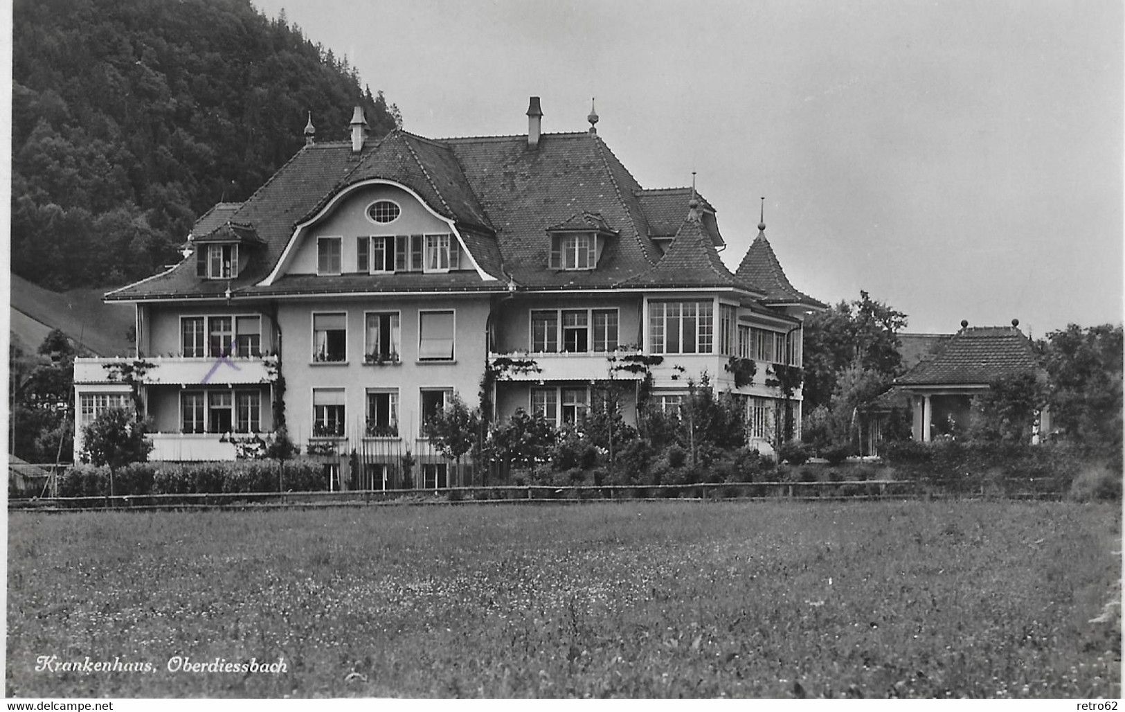 OBERDIESSBACH → Krankenhaus Anno 1929 - Oberdiessbach
