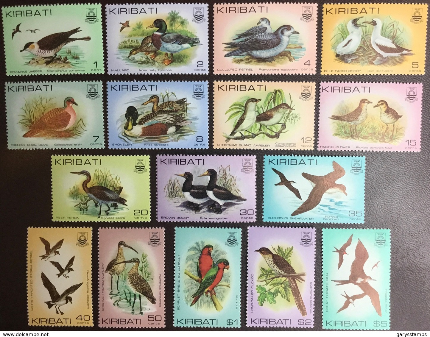 Kiribati 1982 Birds Set MNH - Andere & Zonder Classificatie