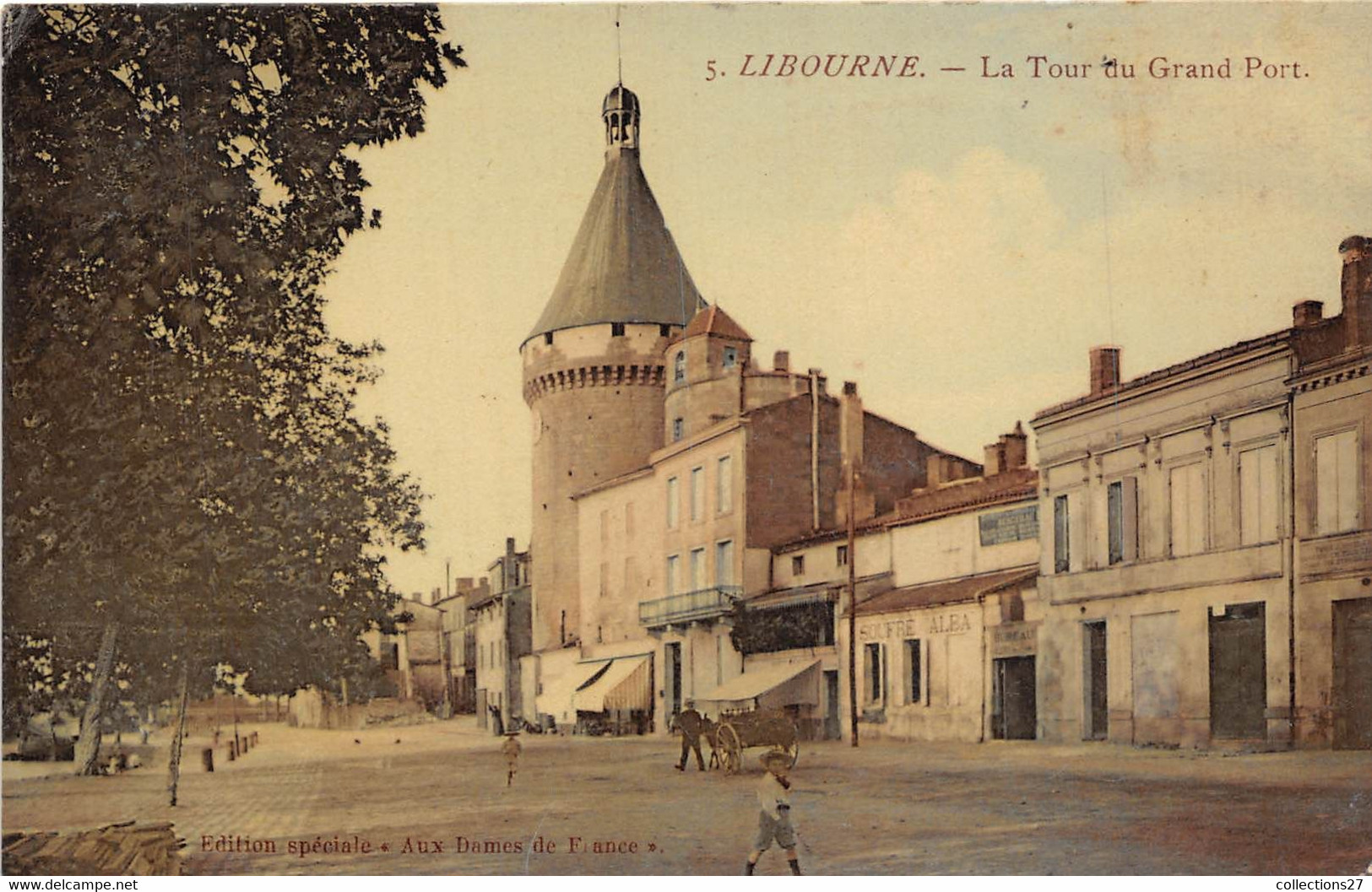 33-LIBOURNE- LA TOUR DU GRAND PORT - Libourne