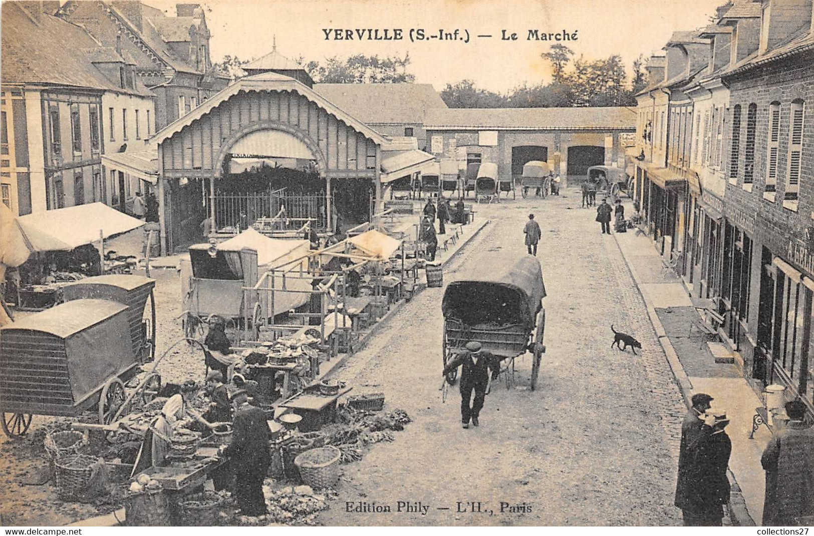 76-YERVILLE- LE MARCHE - Yerville