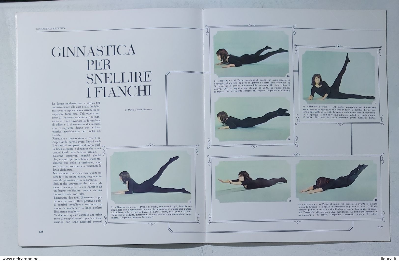 14732 SPECCHIO D'ORO Enciclopedia Della Bellezza - N. 7 1967 - Respirazione Yoga - Lifestyle