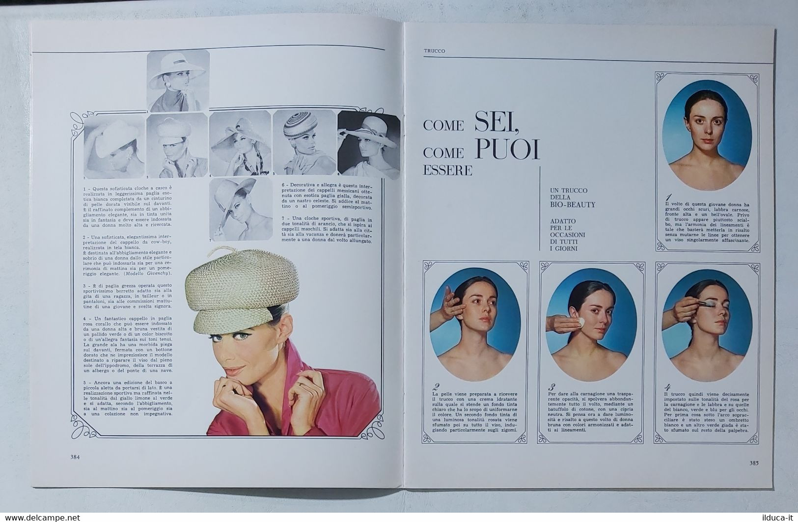 14785 SPECCHIO D'ORO Enciclopedia Della Bellezza - N. 20 1967 - Cappelli; Tonici - Health & Beauty