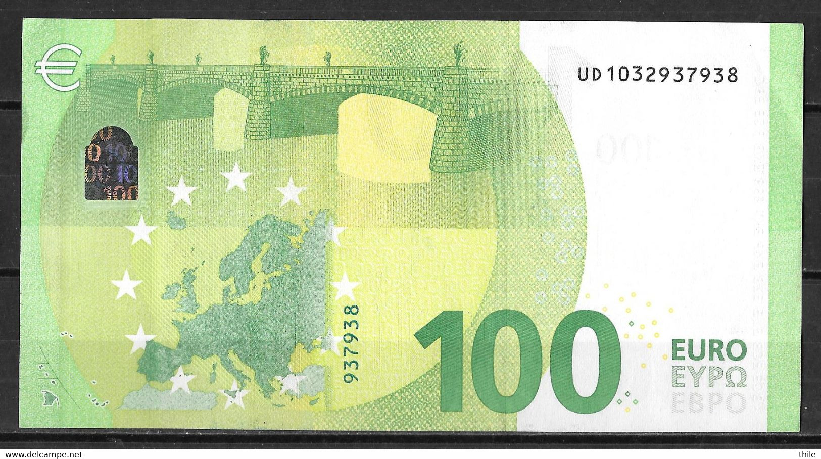 FRANCE - 100 € - UD - U002 H4 - UNC - 100 Euro