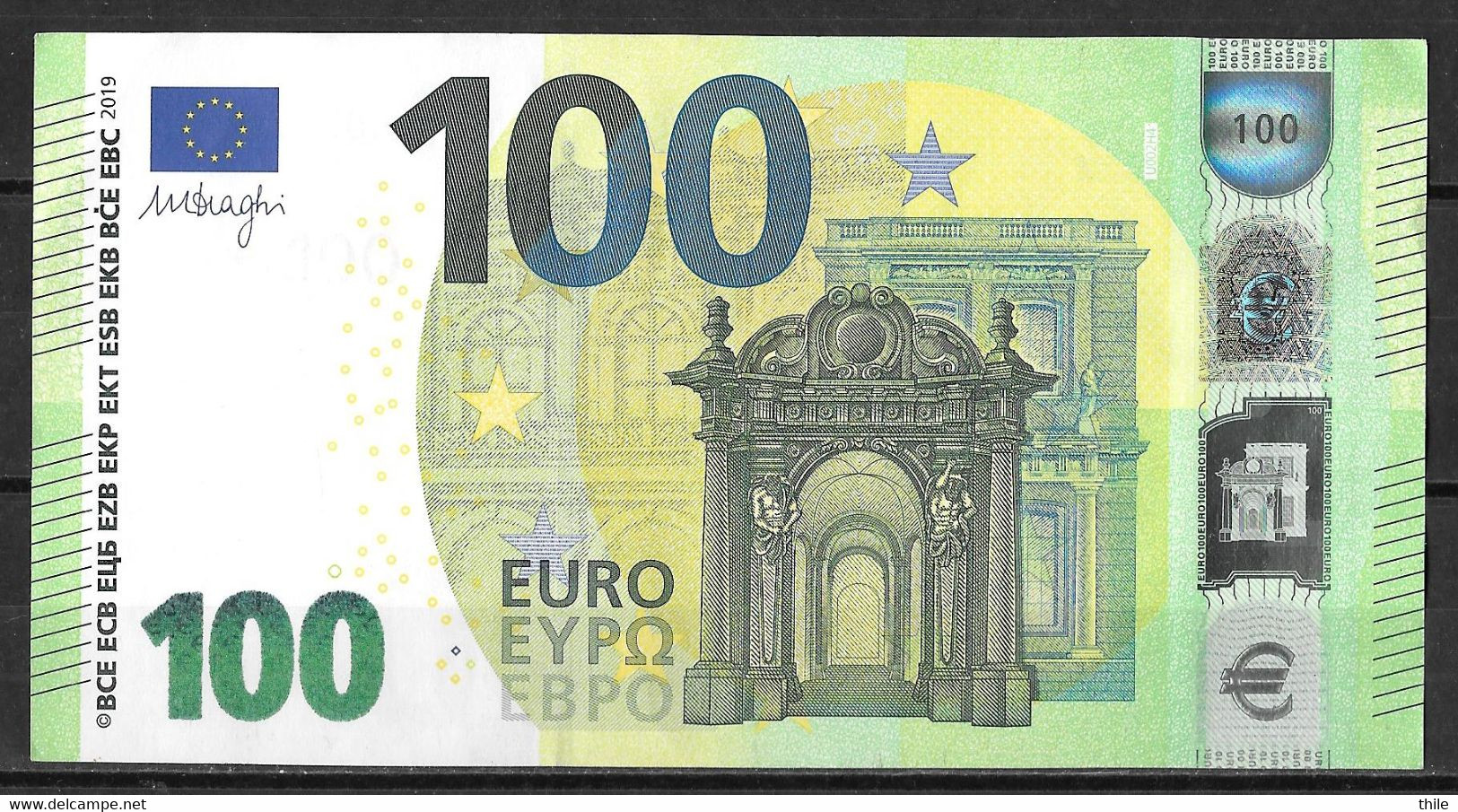 FRANCE - 100 € - UD - U002 H4 - UNC - 100 Euro