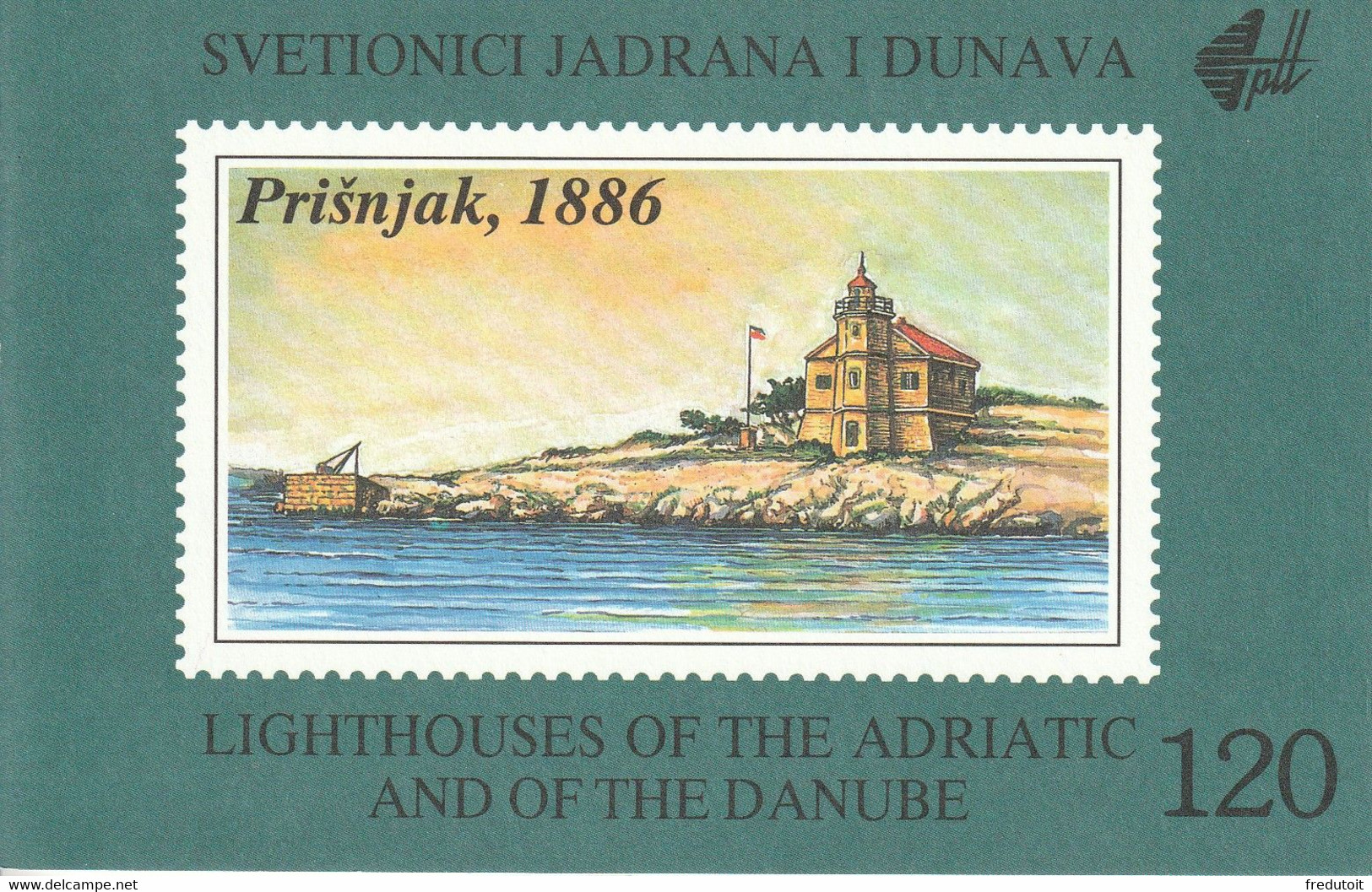 YOUGOSLAVIE - CARNET N°2354/65 ** (1991) Phares De L'Adriatique Et Du Danube. - Cuadernillos