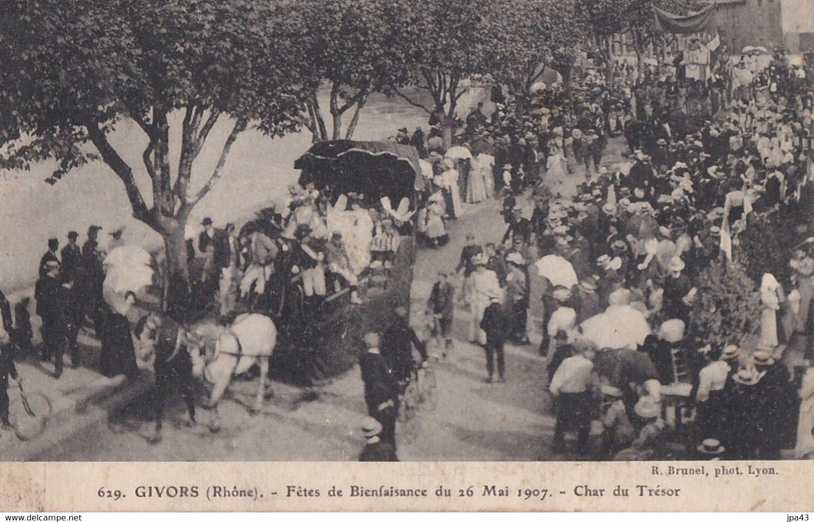 Fetes De Bienfaisance De GIVORS 26 Mai 1907 - Givors