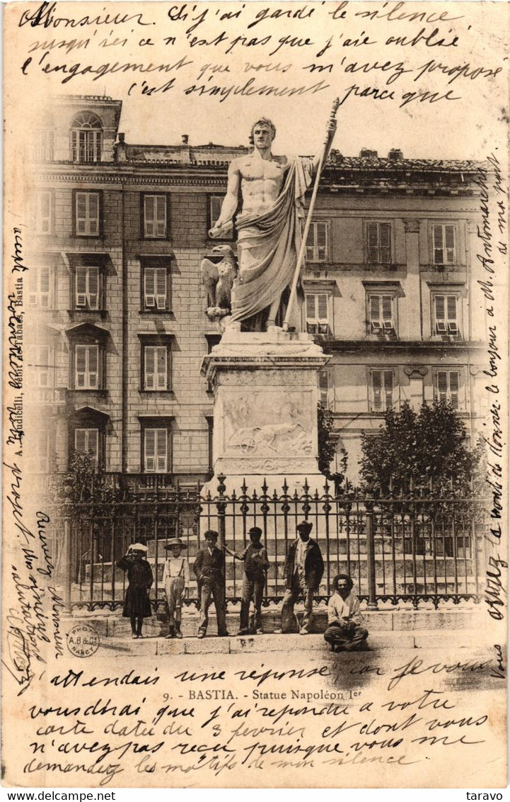 CORSE -  BASTIA - Pionnière Guidicelli - 1903 - Bastia