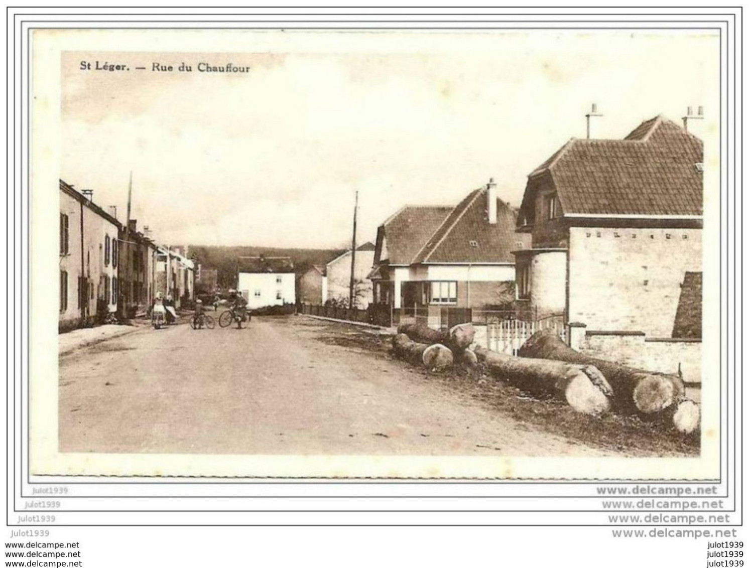 SAINT - LEGER ..-- Rue Du Chauffour . SCIERIE ? - Saint-Léger