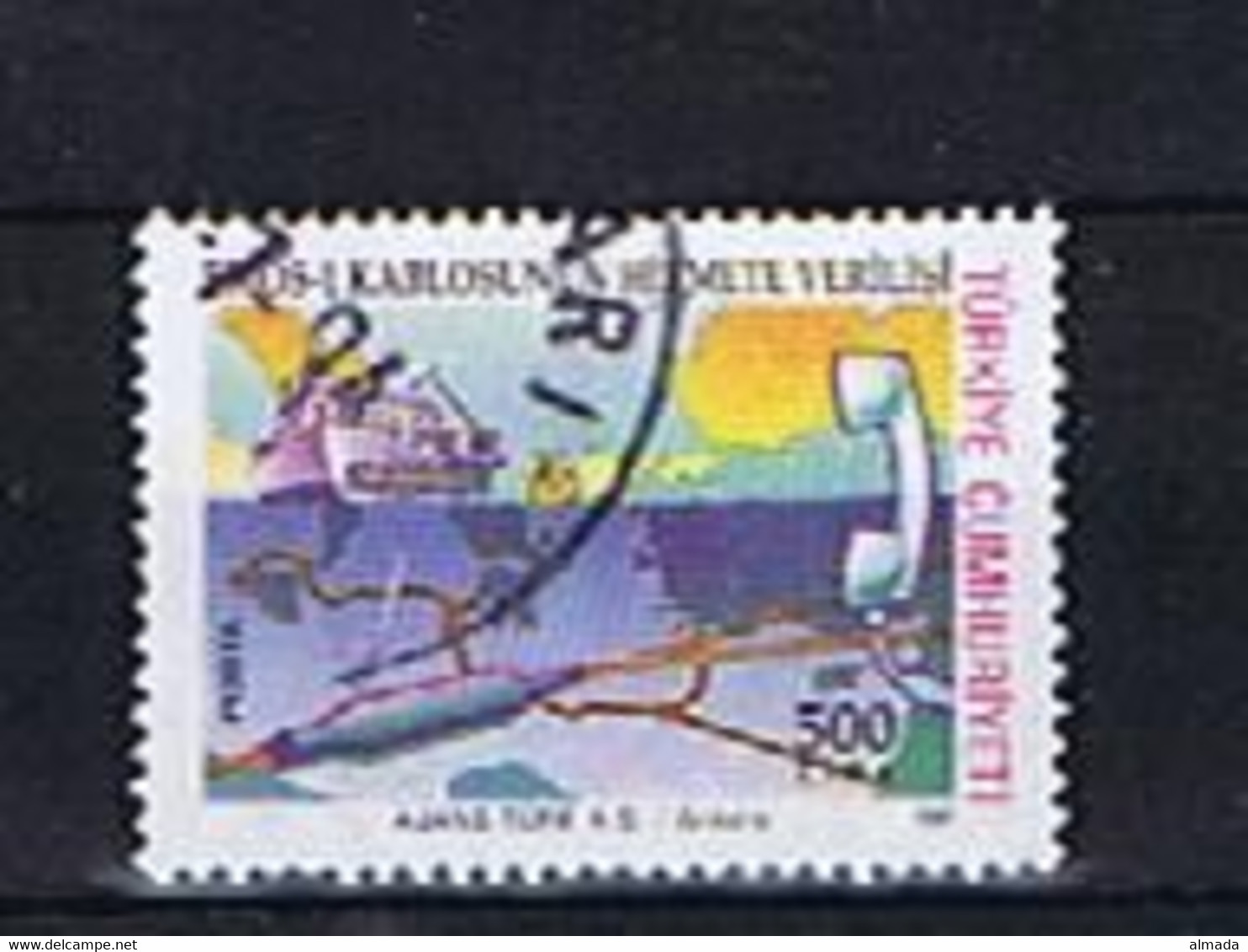 Türkei, Turkey 1991: Michel 2924C, Perf. 14, Used, Gestempelt, Gez. 14 - Gebraucht