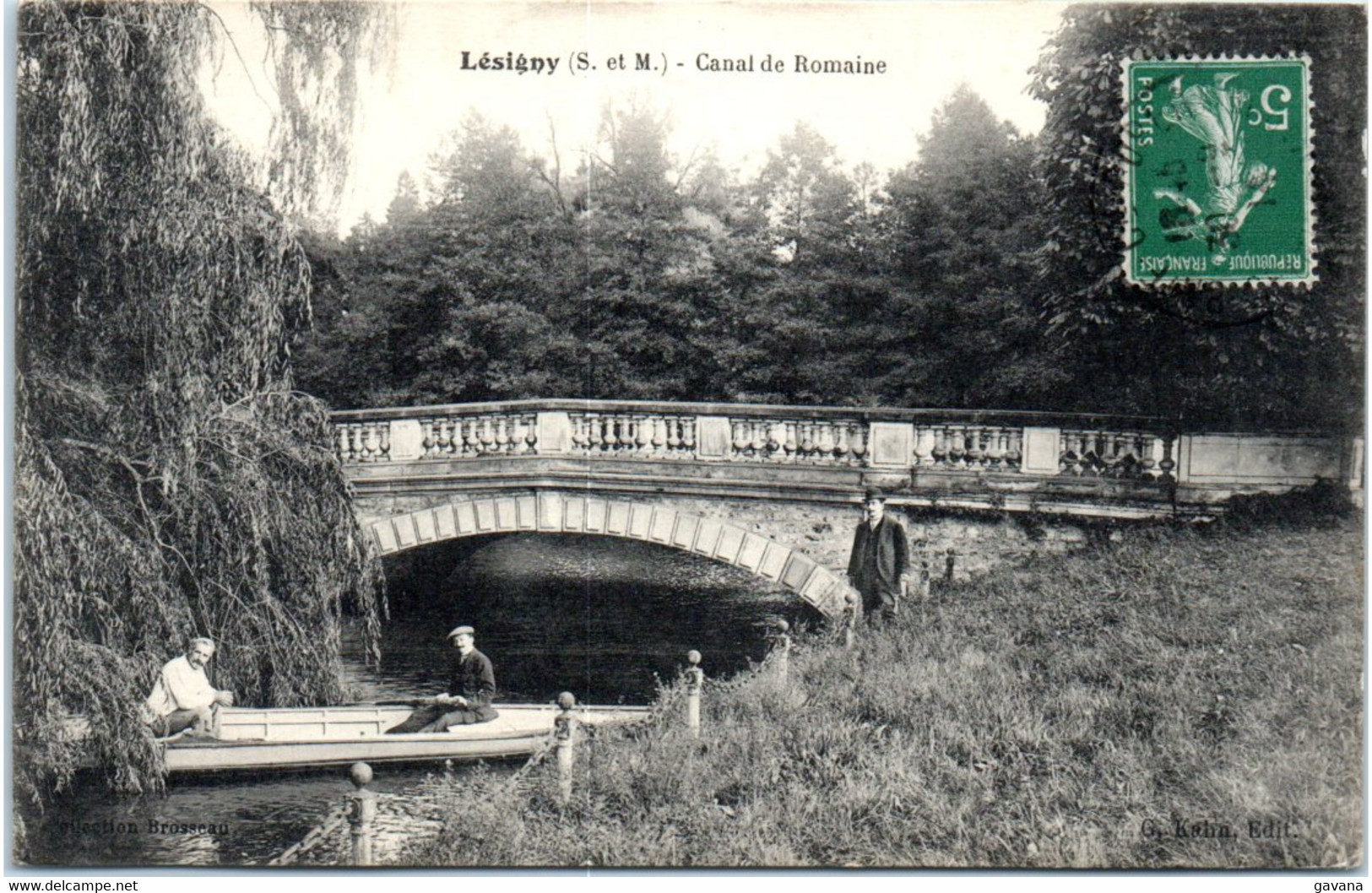 77 LESIGNY - Canal De Romaine - Lesigny
