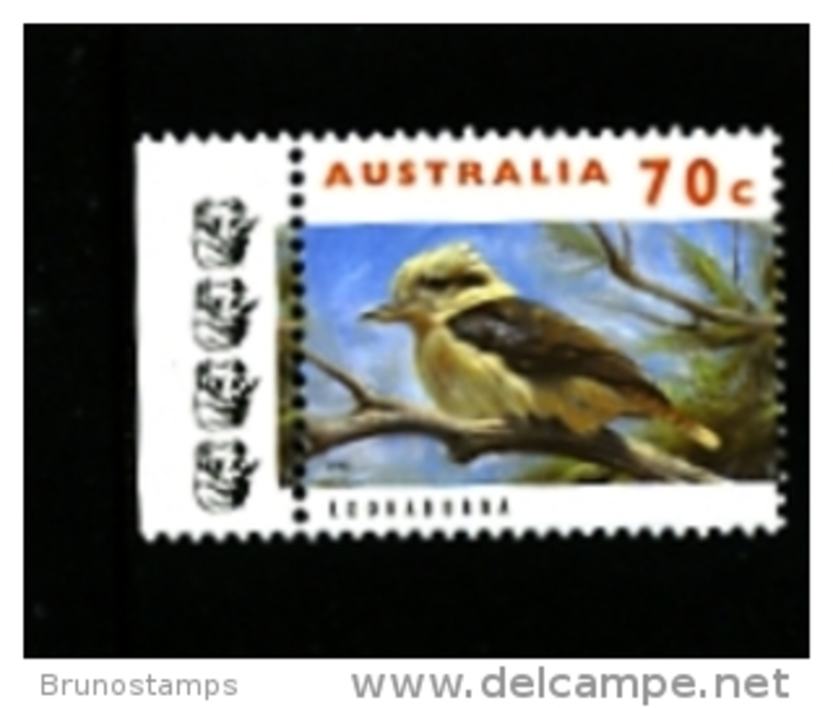 AUSTRALIA -  1997  70c.  KOOKABURRA  4 KOALAS  REPRINT  MINT NH - Prove & Ristampe