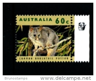 AUSTRALIA - 1998  60c. BRUSH TAIL POSSUM  1 KOALA  REPRINT  MINT NH - Prove & Ristampe