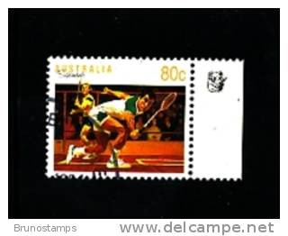 AUSTRALIA - SPORTS SERIES  80 C. SQUASH   REPRINT 1 KOALA  FINE USED - Proofs & Reprints