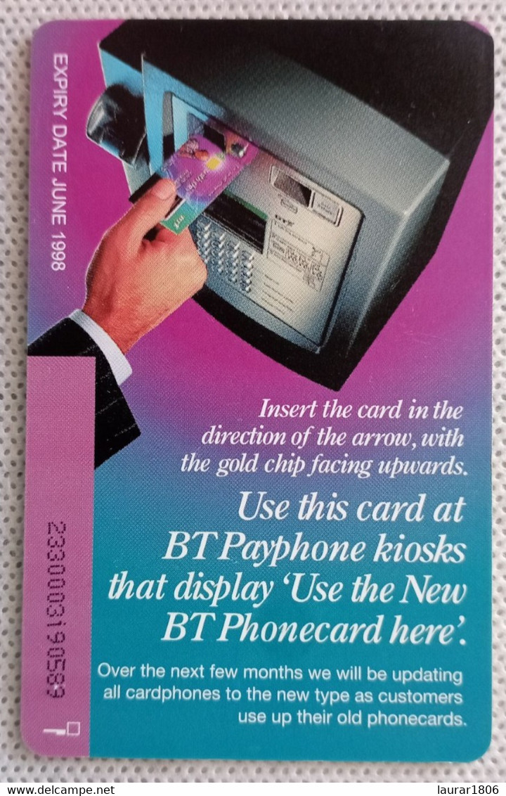 TELECARTE PHONECARD ROYAUME-UNI - BT - Chip Cards - 5 £ - EC - BT Generale