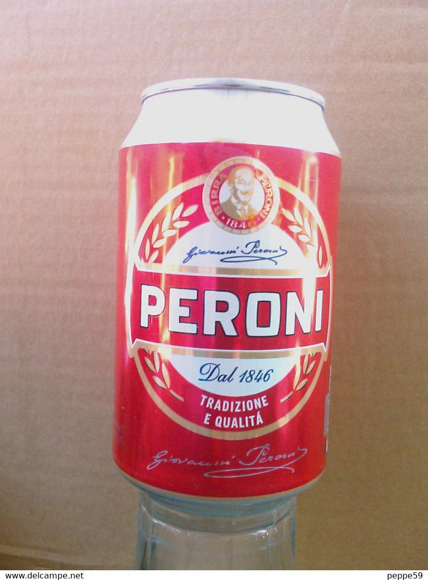 Lattina Italia - Birra Peroni - 33 Cl. -  ( Vuota ) - Cans