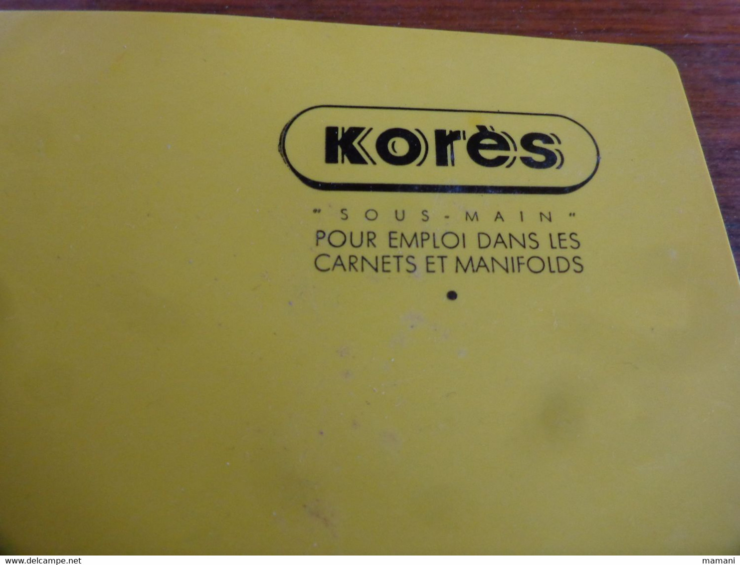 2 Support Ou Sous Main Pour Emploi Dans Les Carnets Et Manifolds Rigide Kores - Advertising