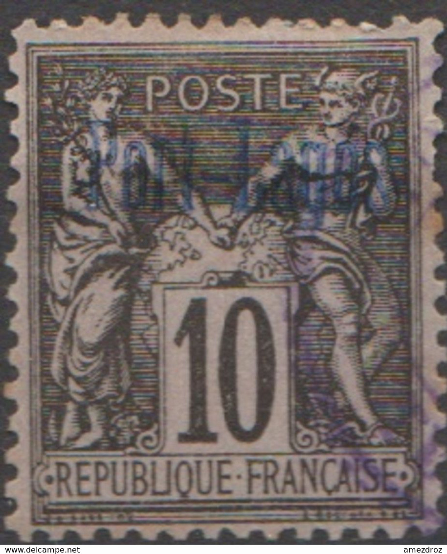Port Lagos 1893 N° 2 Sage (E5) - Used Stamps