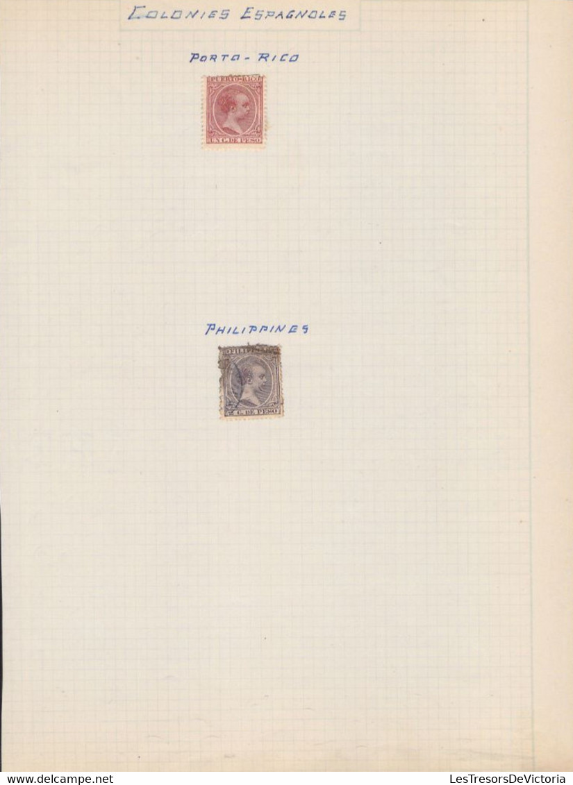 ESPAGNE SPAIN - Lot Collection Timbres ESPAGNOL - Oblitérés - - Collections