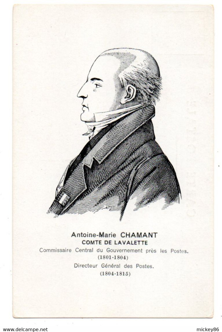 Histoire--Antoine-Marie CHAMANT -- Comte De LAVALETTE --Directeur Général Des Postes 1804-1815..........à Saisir - History