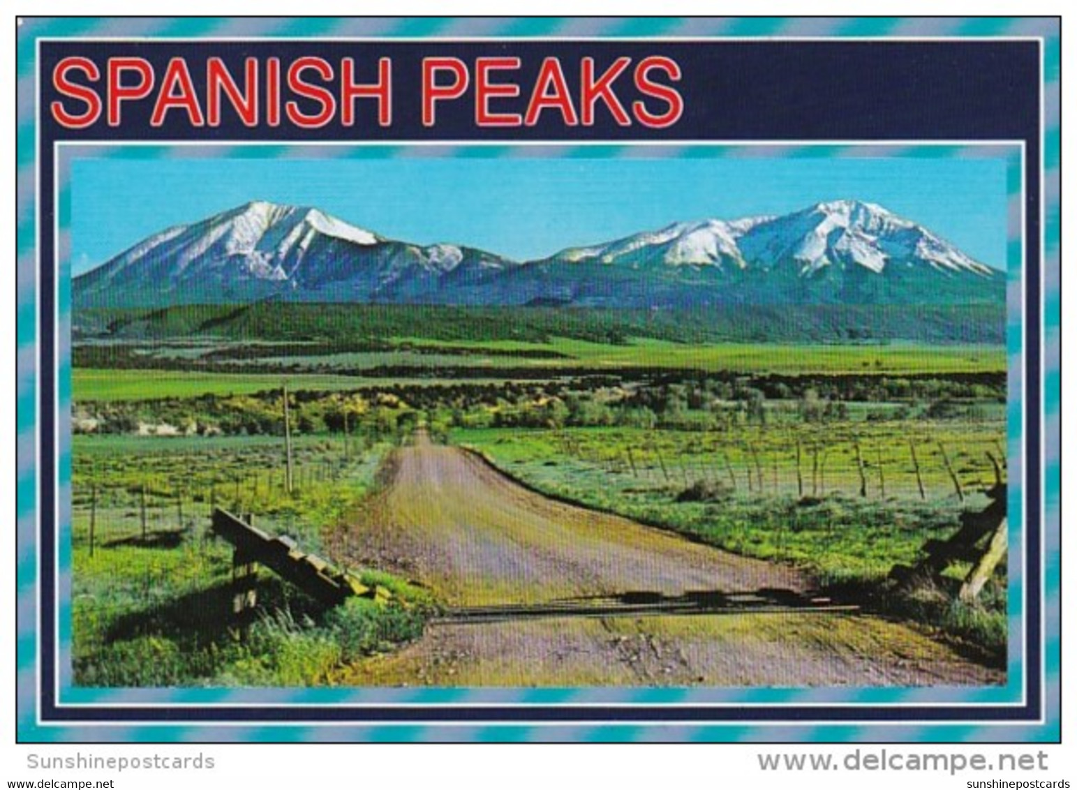 Colorado Spanish Peaks Near La Veta - Rocky Mountains