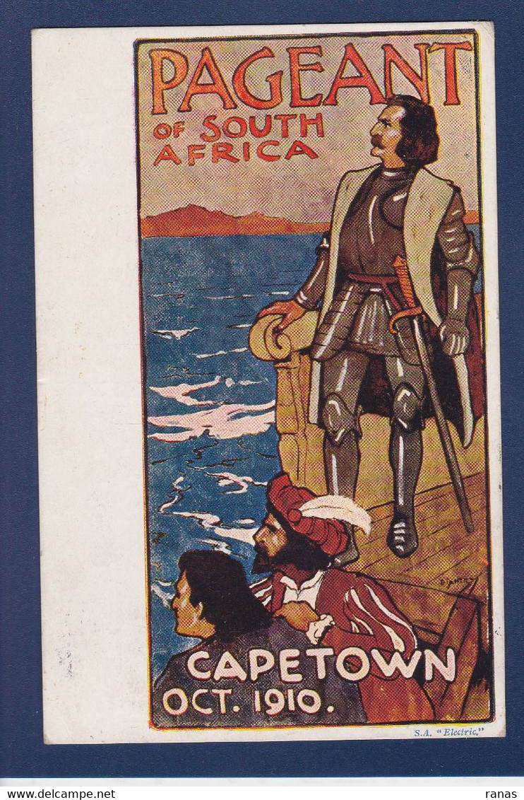 CPA Afrique Du Sud Publicité Capetown Voir Dos - Sudáfrica