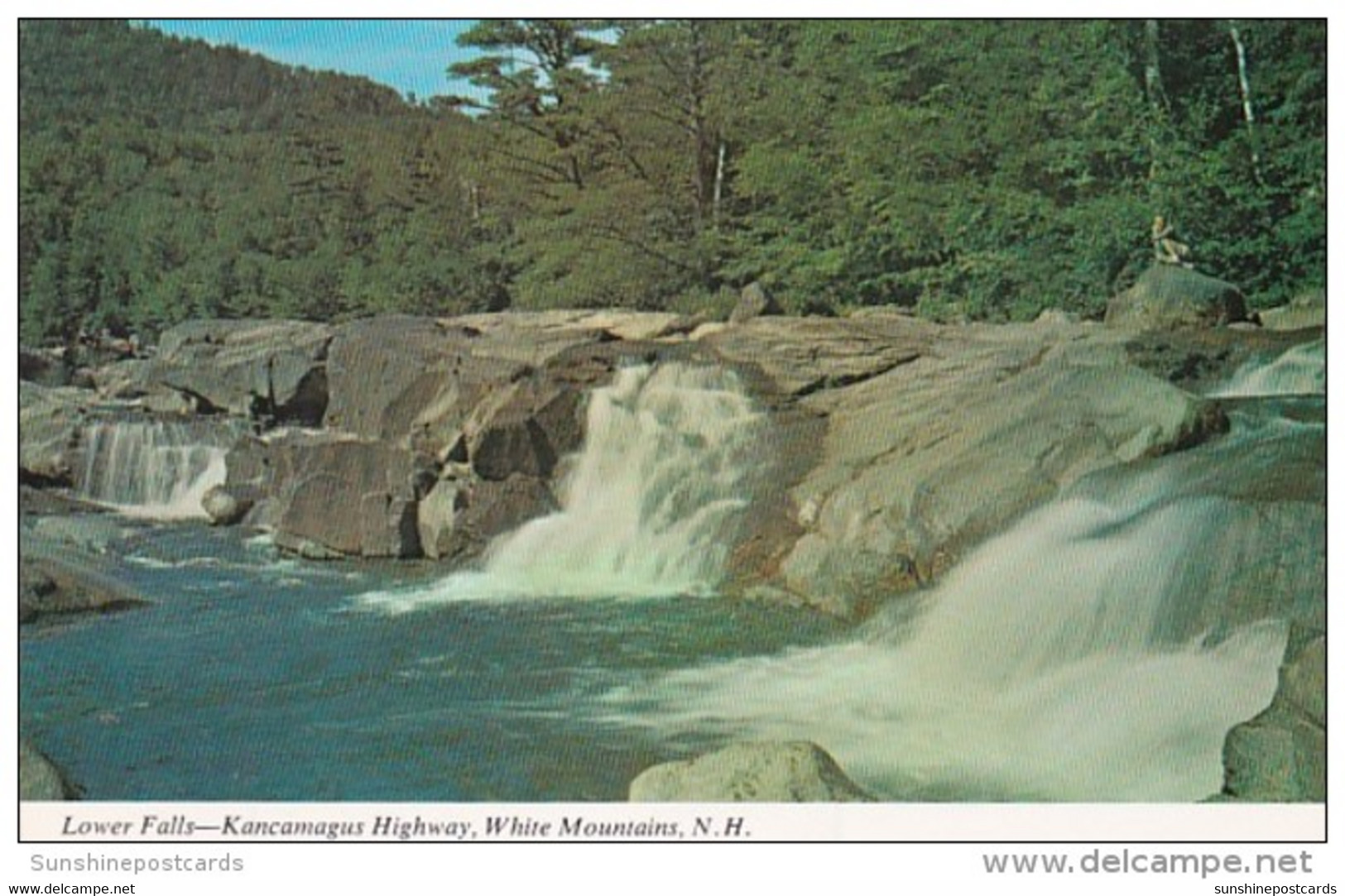 New Hampshire White Mountains Lower Falls Kancamagus Highway - White Mountains