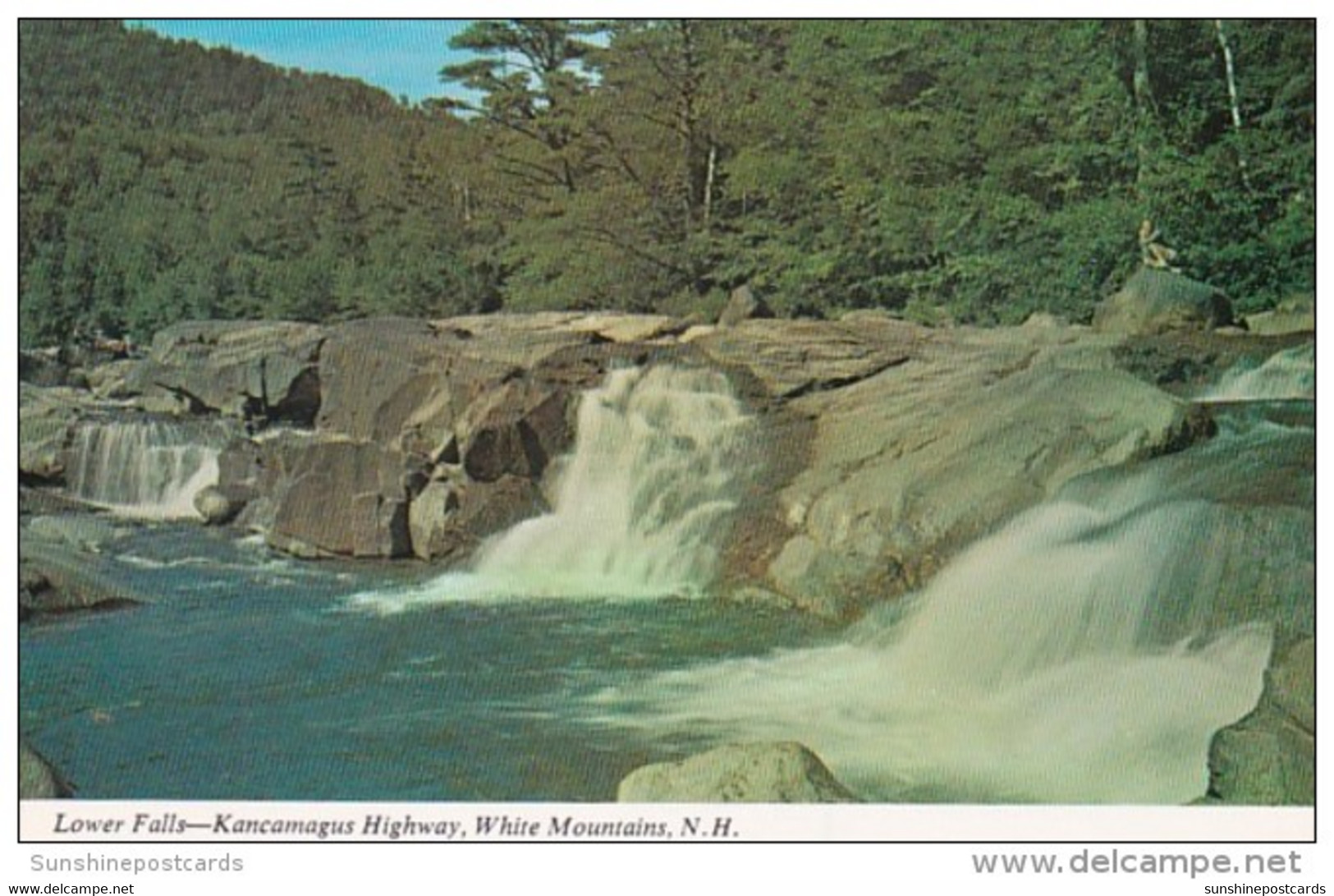 New Hampshire White Mountains Lower Falls Kancamagus Highway - White Mountains