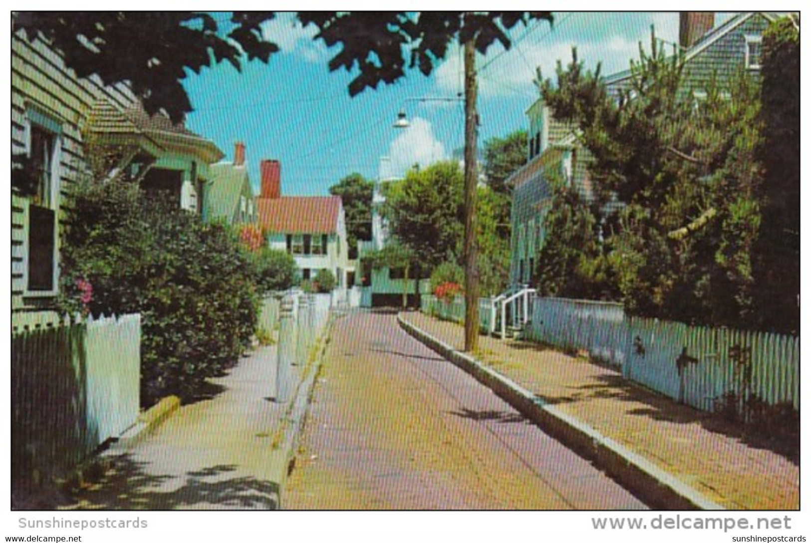 Masachusetts Nantucket Street Scene Martin Lane - Nantucket