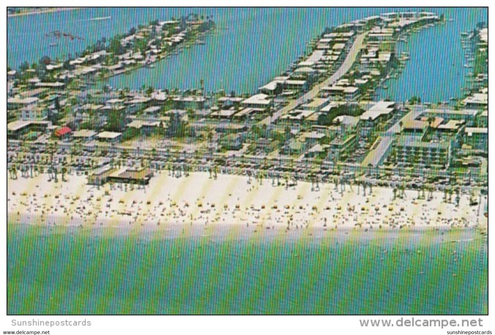 Florida Clearwater Beach Aerial View - Clearwater