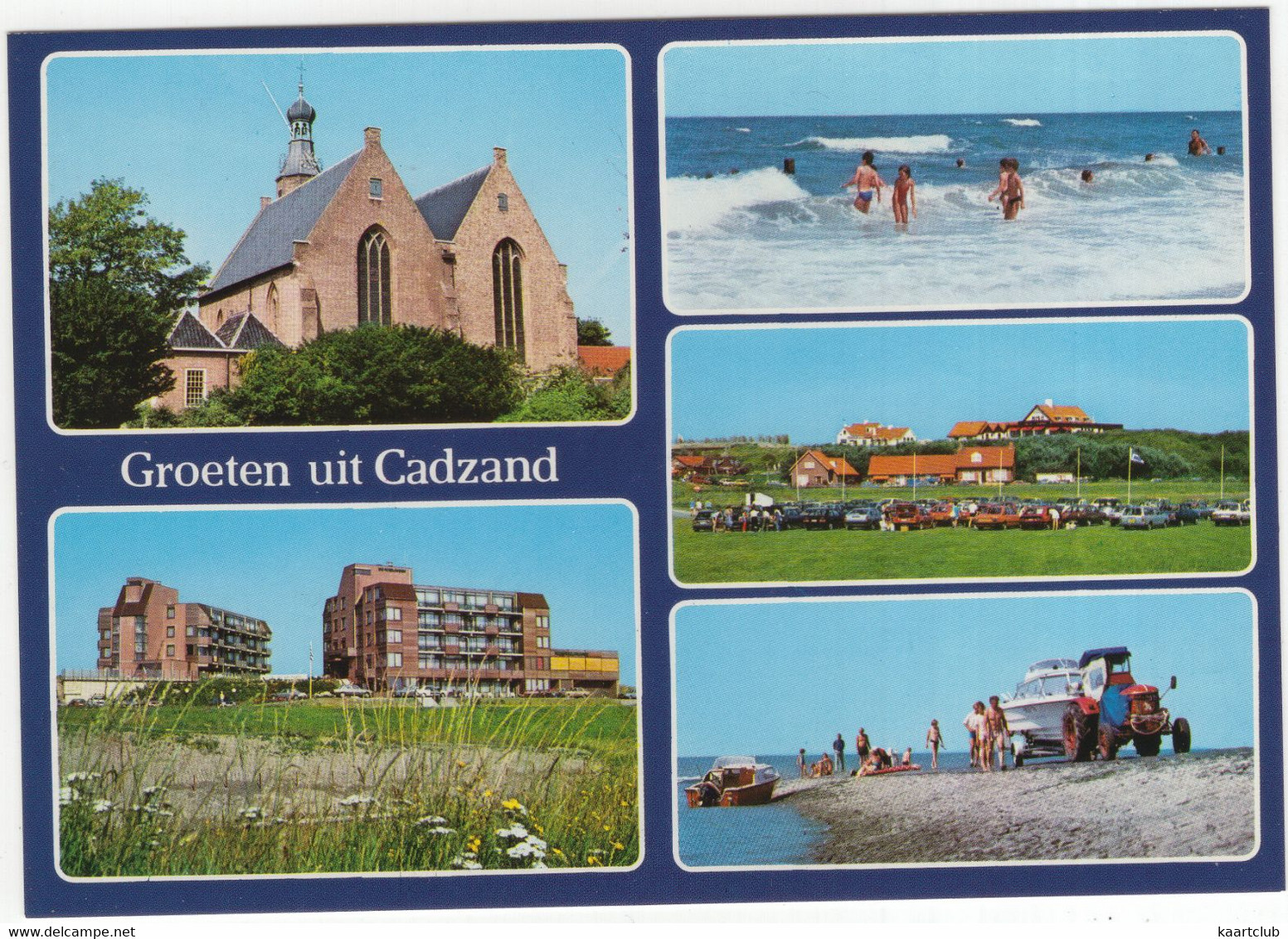 Groeten Uit Cadzand - (Zeeland, Nederland / Holland) - CAD 5 - TRACTOR/TREKKER - Cadzand