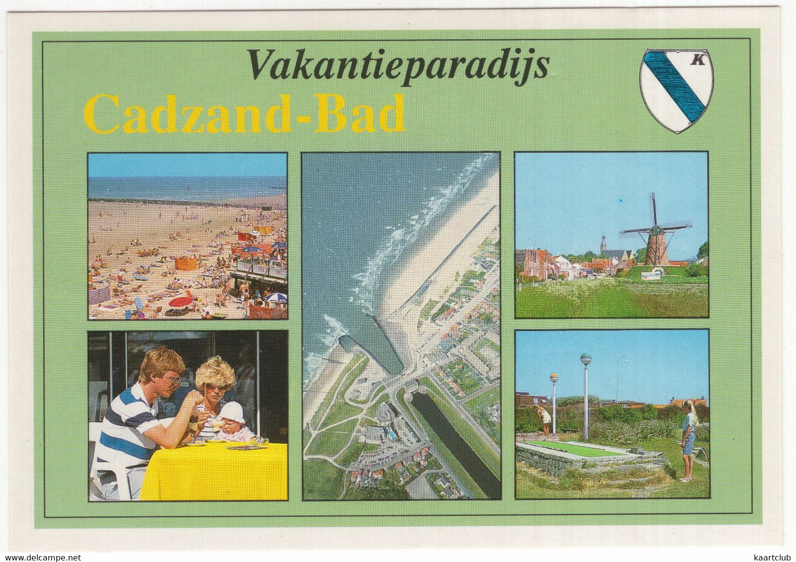 Vakantieparadijs Cadzand-Bad  - (Zeeland, Nederland / Holland) - CAD 8 - MINIGOLF / MIDGETGOLF - Cadzand