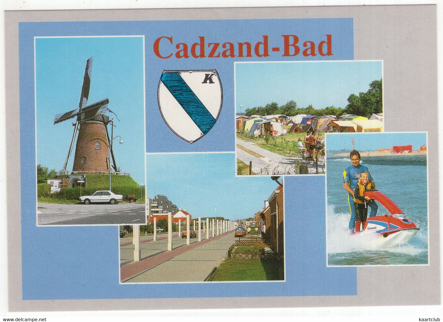 Cadzand-Bad - (Zeeland, Nederland / Holland) - CAD 11 - KAWASAKI WATERSCOOTER - Cadzand