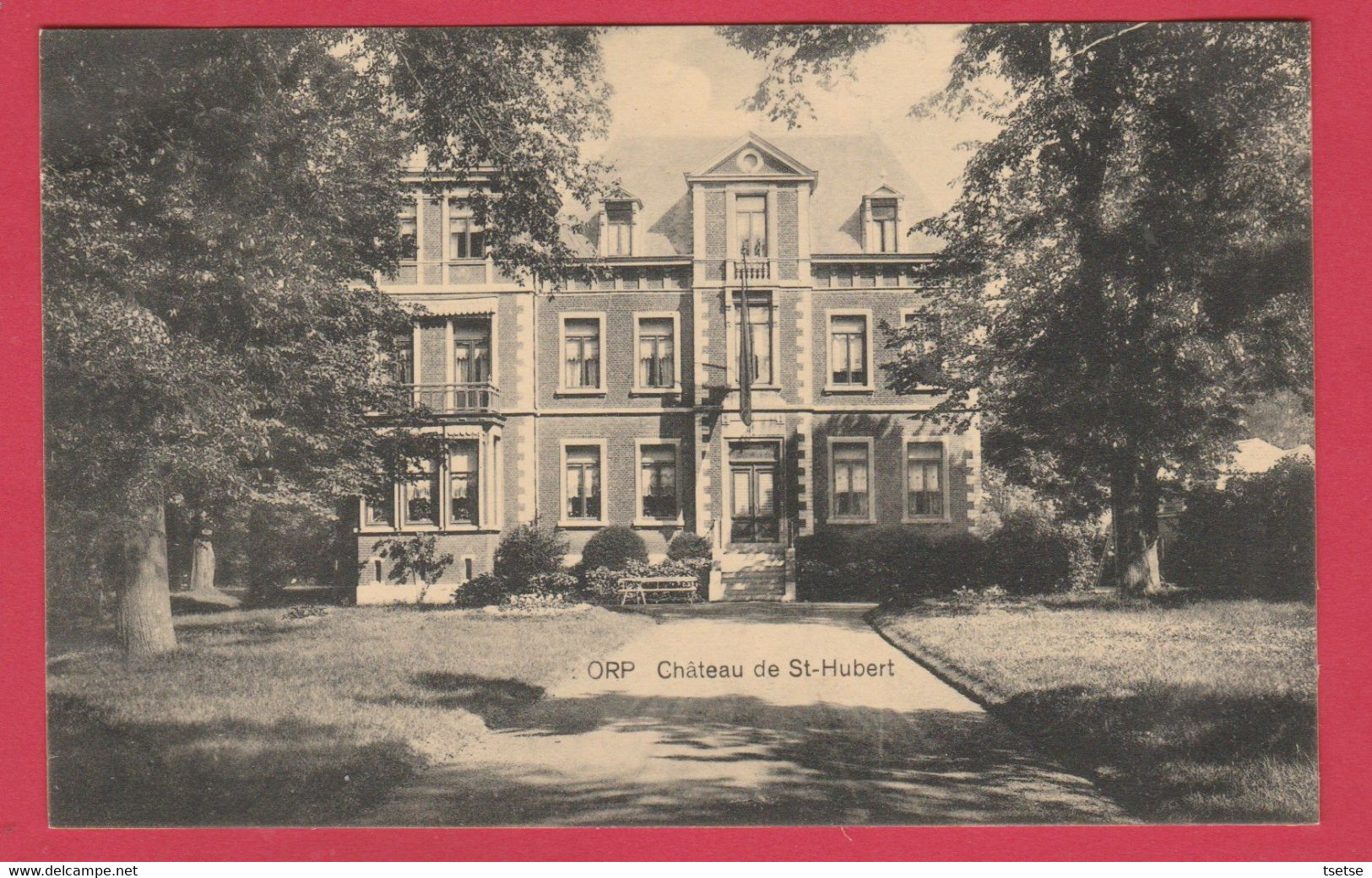 Orp -  Château De St-Hubert ( Voir Verso ) - Orp-Jauche