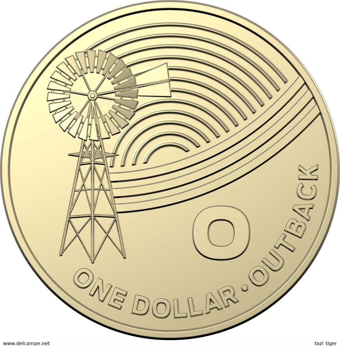 AUSTRALIA • 2019 • $1 • Alphabet Coins • O For Outback • Uncirculated Dollar Coin In Coin Wallet - Dollar