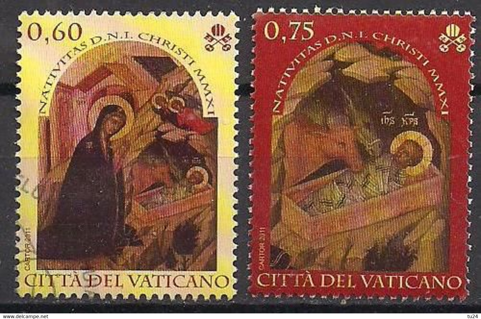 Vatikan  (2011)  Mi.Nr.  1728 + 1729  Gest. / Used  (1ci06) - Oblitérés