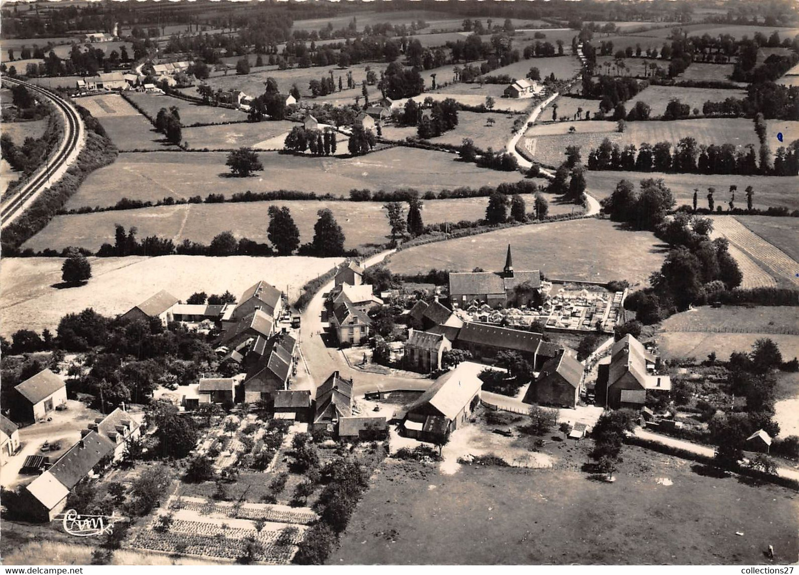 23-BAZELAT- VUE GENERALE AERIENNE - Autres & Non Classés