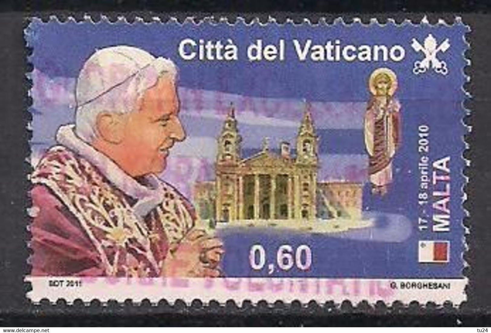 Vatikan  (2011)  Mi.Nr.  1721  Gest. / Used  (1ci09) - Oblitérés