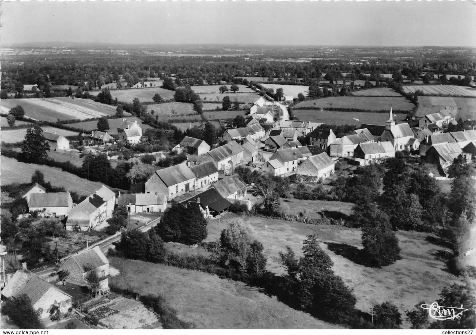 23-SAINT-LOUP-VUE GENERALE AERIENNE - Autres & Non Classés