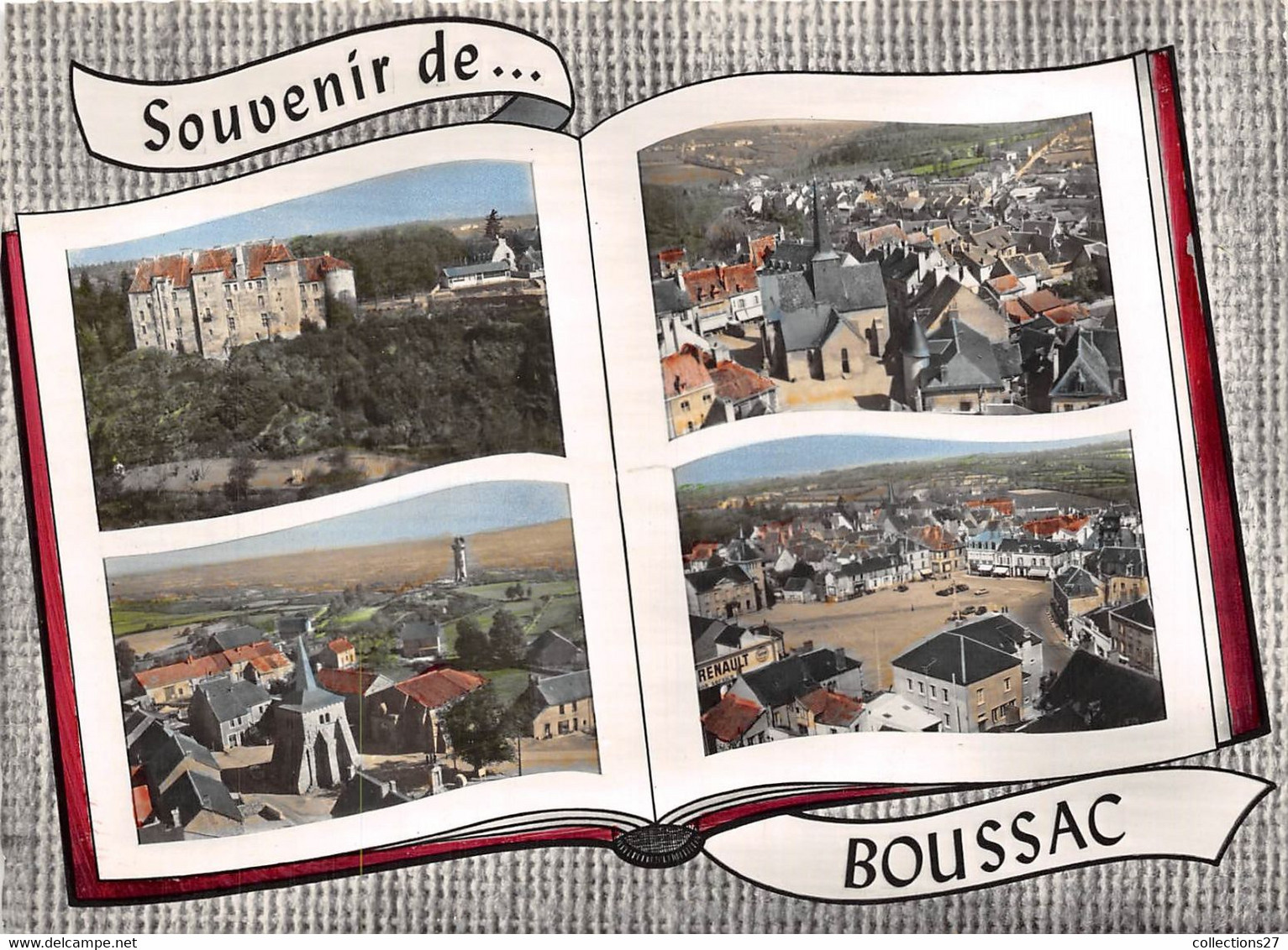 23-BOUSSAC- MULTIVUES - Boussac