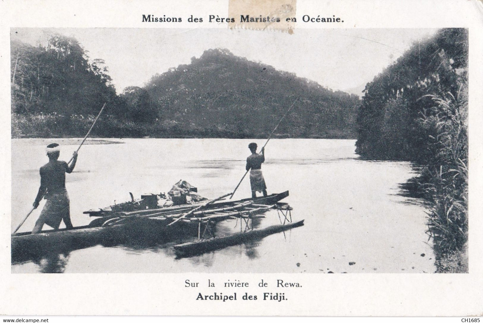 ILES FIDJI :  Pirogues Sur La Rivière De Rewa - Fidji