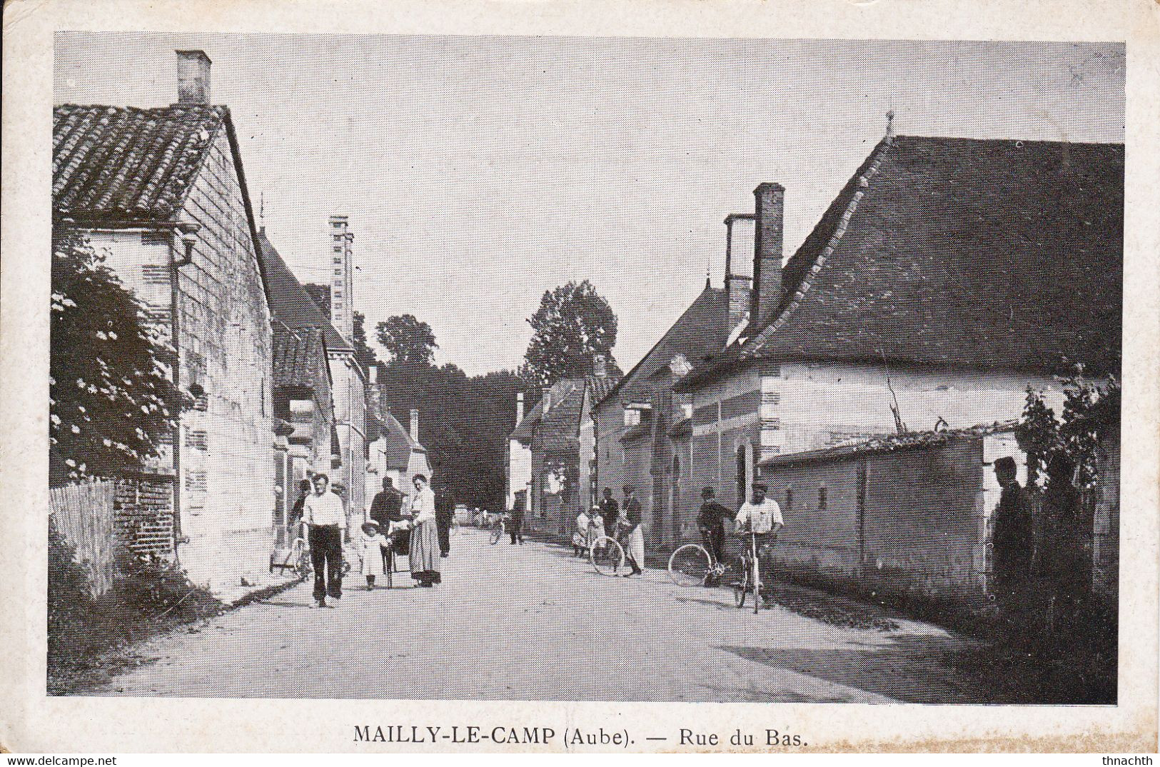 10 - MAILLY-LE-CAMP - Rue Du Bas - Mailly-le-Camp