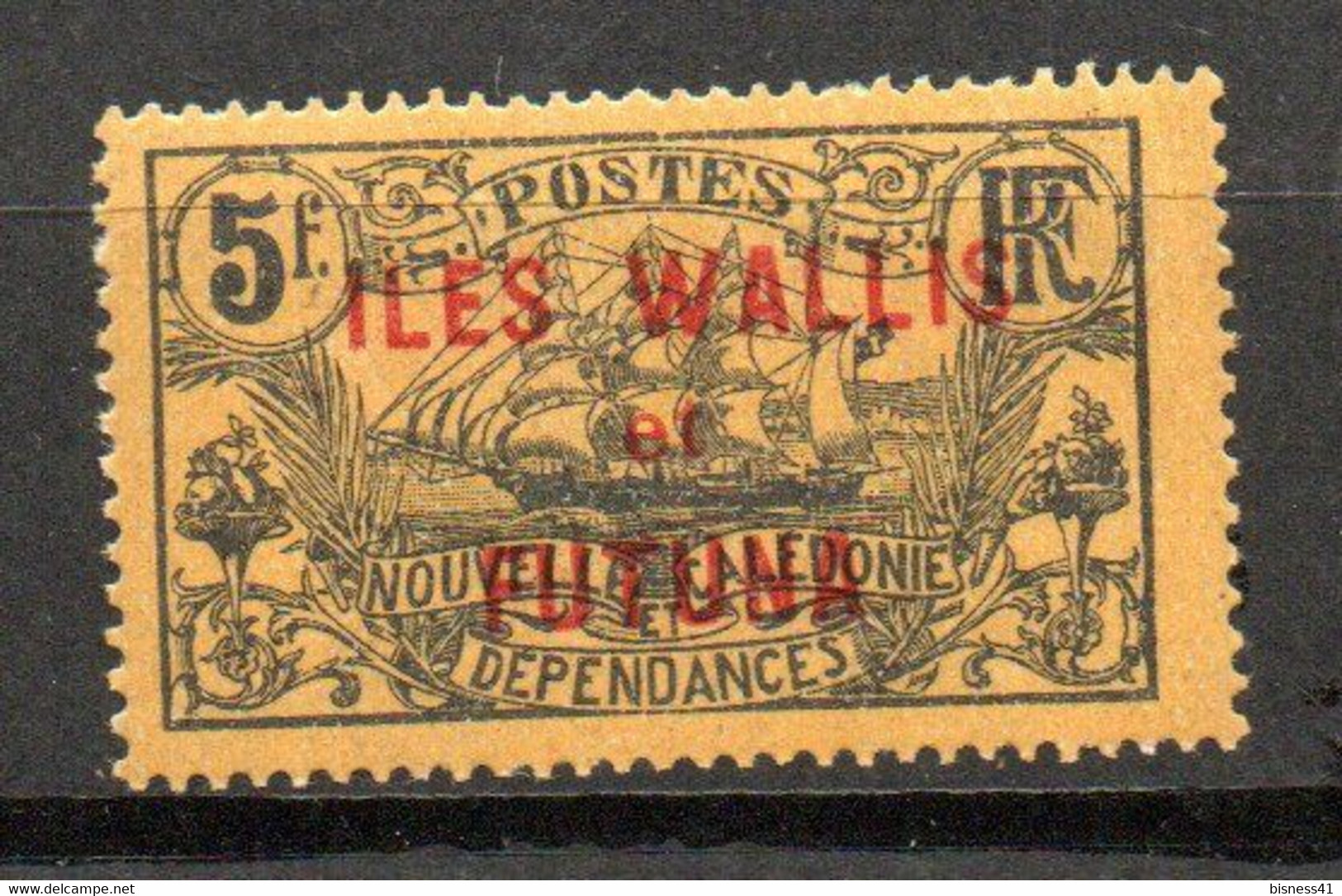 Col24  Colonies Wallis Et Futuna N° 17 Neuf X MH Cote 19,00€ - Unused Stamps