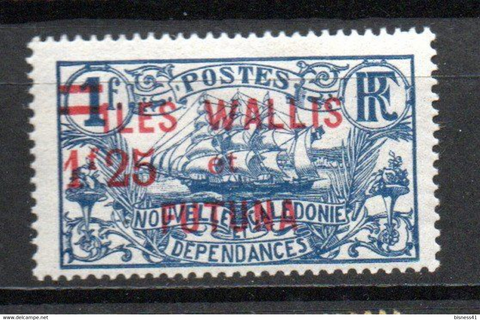 Col24  Colonies Wallis Et Futuna N° 35 Neuf X MH Cote 1,50€ - Unused Stamps