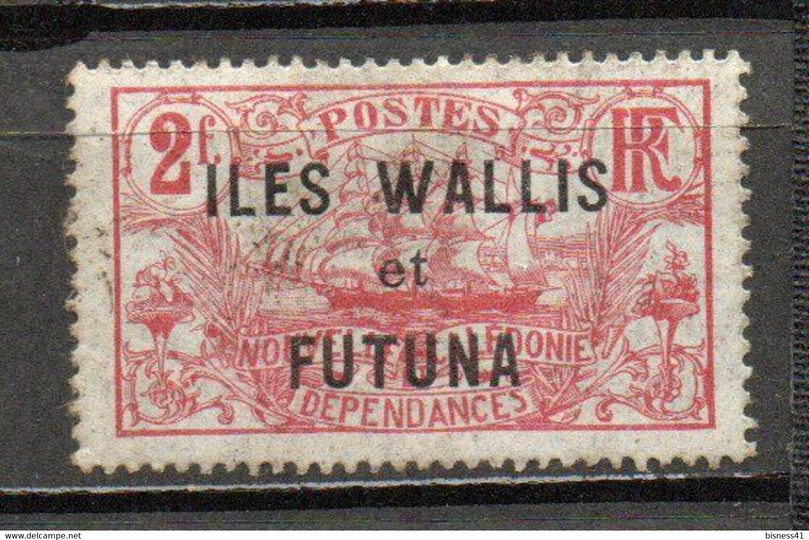 Col24  Colonies Wallis Et Futuna N° 16 Oblitéré Cote 10,00€ - Oblitérés